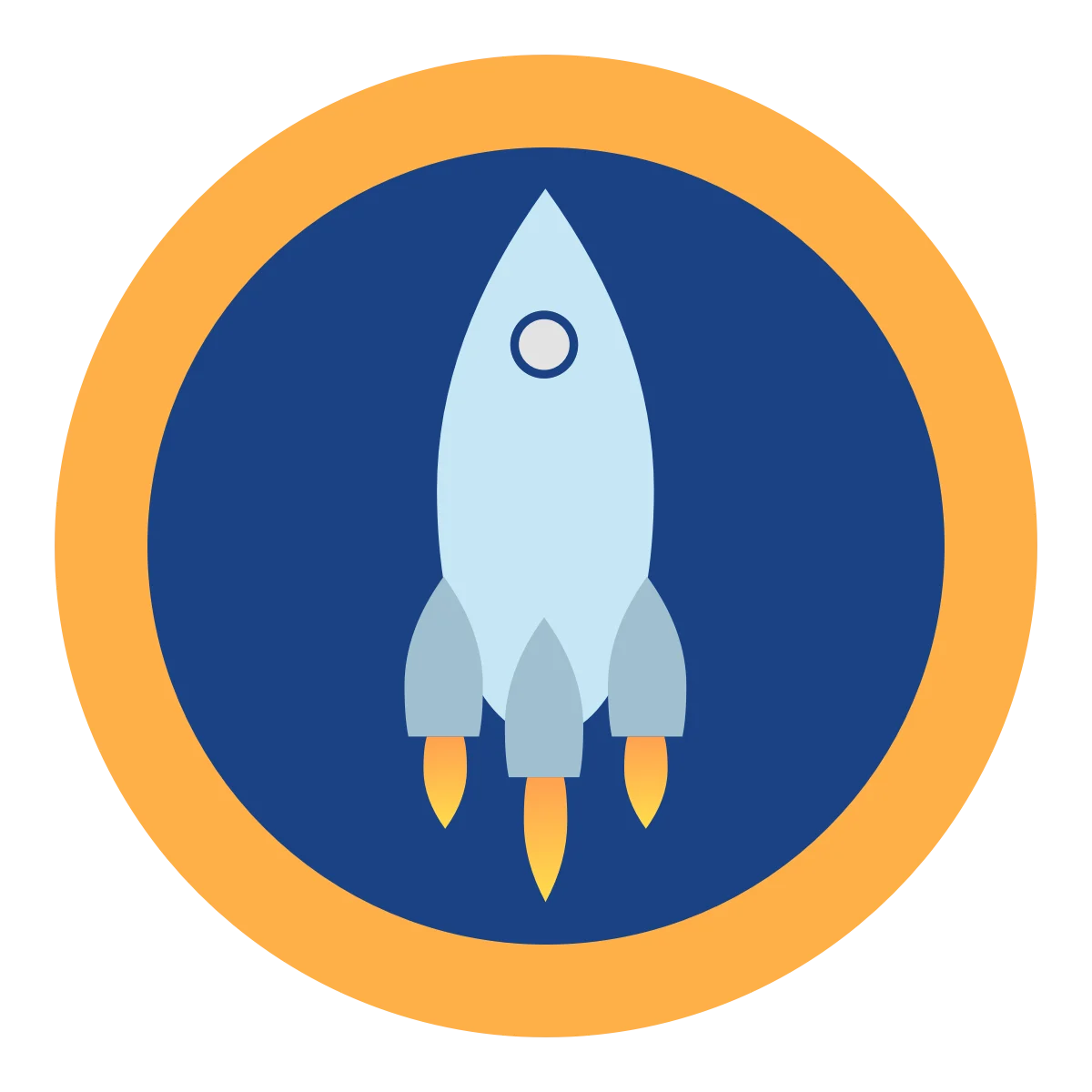Launchpad rocket logo